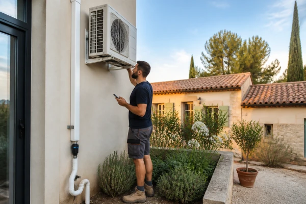 Installation climatisation réversible Grimaud