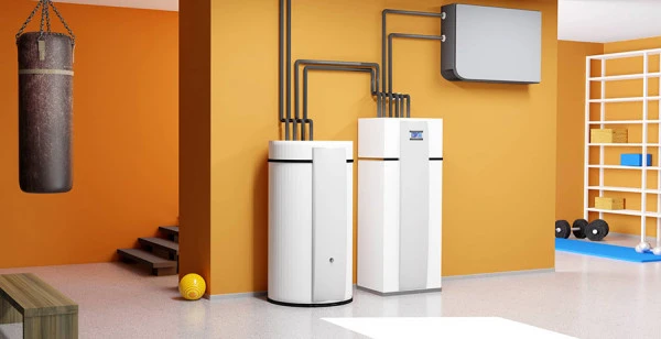 Installation de pompe à chaleur air-eau et air-air